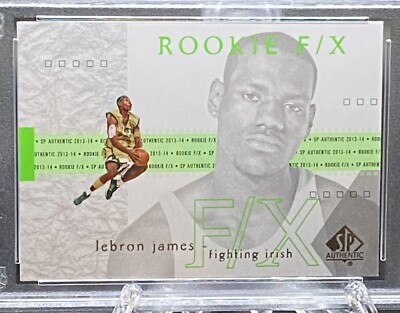 LeBron James 2013-14 Upper Deck SP Authentic 2001 SP Rookie