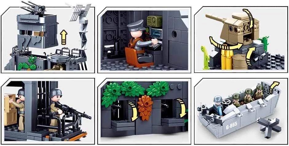 World War II German Atlantic Wall Building Blocks Set | General Jim's - Image 3 of 4