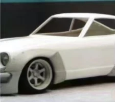 1/24 Nissan 240Z Rocket Rabbit Super Modification Wheel Set Resin 3D Printed