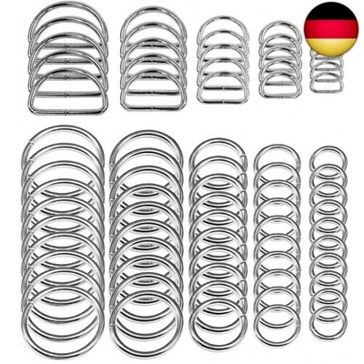 50 Stück Sortiert Splitter-O-Ring &amp