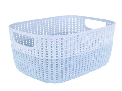 Keeper Stine Laundry Basket, Blue, 38.5X26.5X17.5 Cm Keeeper