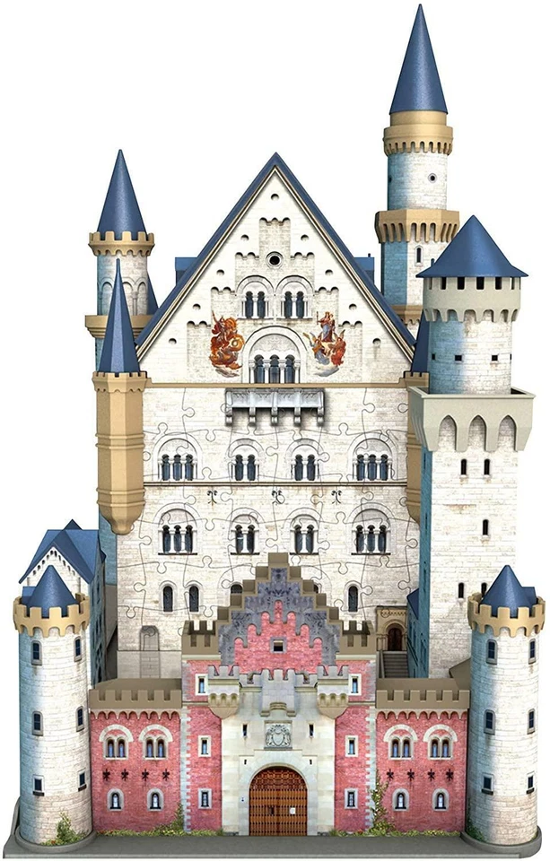 125739 RAVENSBURGER PUZZLE 3D CASTELLO NEUSCHWANSTEIN PZ. 216 ANNI 12+ NUOVO - Immagine 4 di 4
