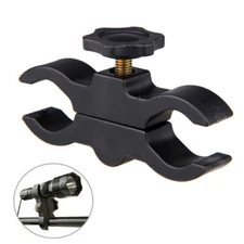 1 Pc Adjustable Clamp Mount Clip Holder For Flashlight Torch Laser Scope Light