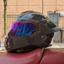 DOT Approved Full Face Motorcycle Helmet Four Season Racing Motorbike Helmets