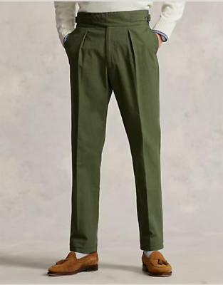 Polo Ralph Lauren 1940s Military Army General Pleated Gurkha Polo Ralph Lauren 1940s Military Army General Pleated Gurkha
