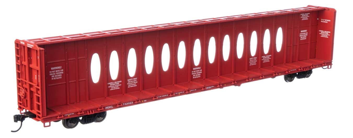 H0 Scale - Walthers 72' Centerbeam Flatcar Northwestern Oklahoma - 50720 Neu