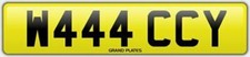 WACKY REG W444 CCY REGISTRATION CHERISHED NUMBER PLATE ASSIGNED 4U NO FEES WHACK