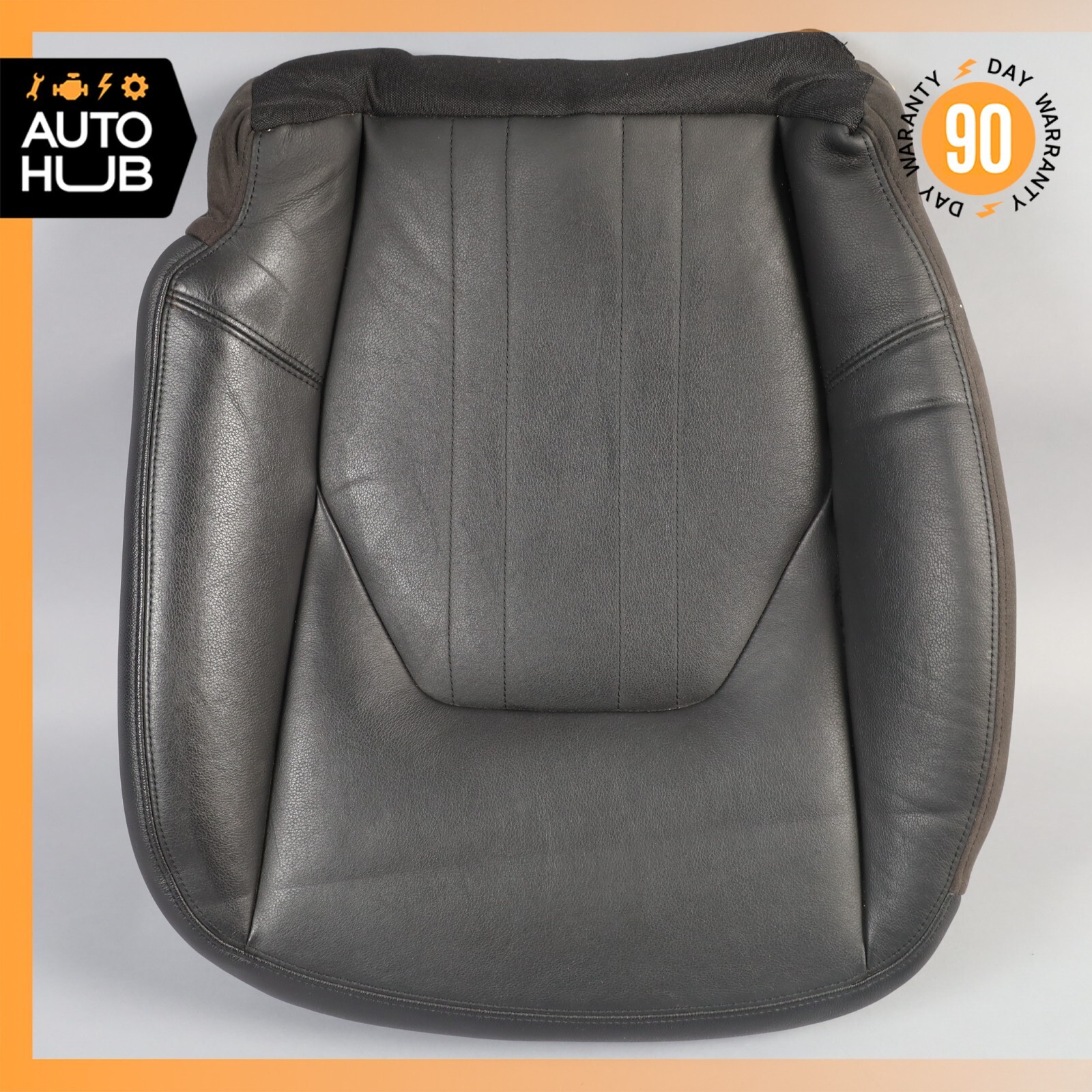17-22 Maserati Ghibli M157 Front Right Lower Bottom Seat Cushion Black OEM 41k