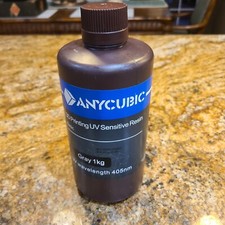 Anycubic 3D Printing UV Sensitive Resin Basic Grey 1KG UV Wavelength 405 nm
