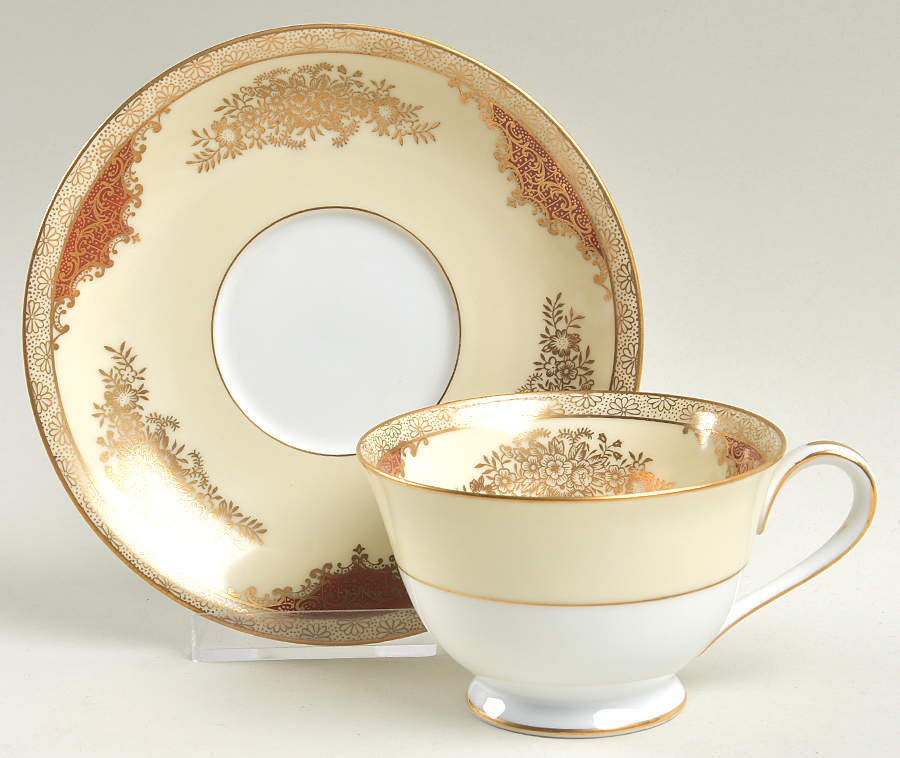 Noritake 4986 Cup & Saucer 411759 | eBay