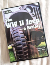 The WW2 Jeep A History DVD film Willys MB Ford GPW US Army Jeeps book military