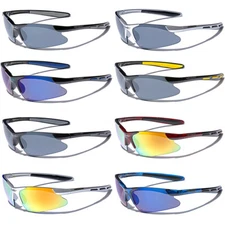 Kids Children Toddlers AGE 3-12 Boys Sport Wraps Baseball Cycling Sunglasses New