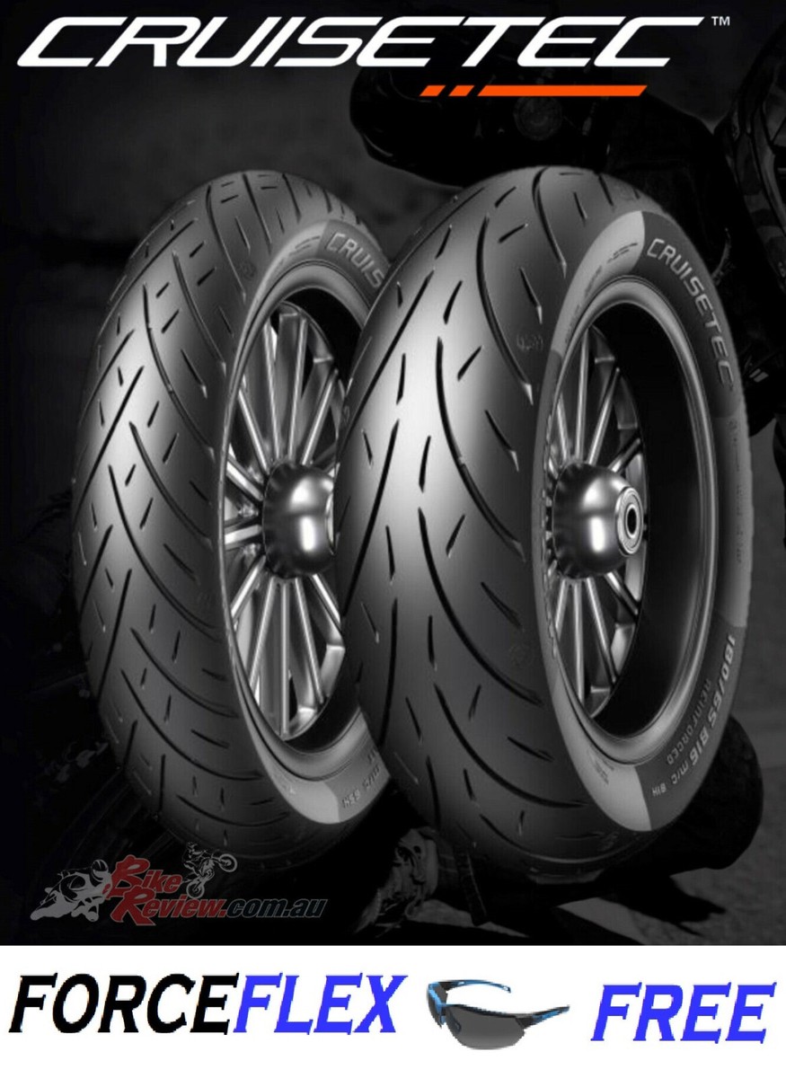 METZELER CRUISETEC 130/70-18 & 160/70-17 TIRE SET HARLEY FLD DYNA