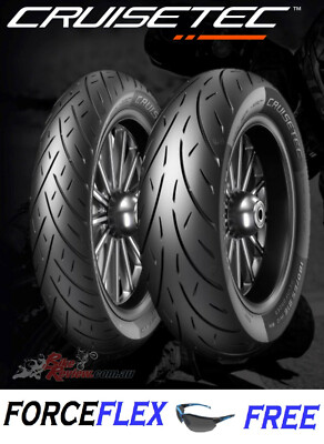 METZELER CRUISETEC 130/70-18 & 160/70-17 TIRE SET HARLEY FLD DYNA SWITCHBACK