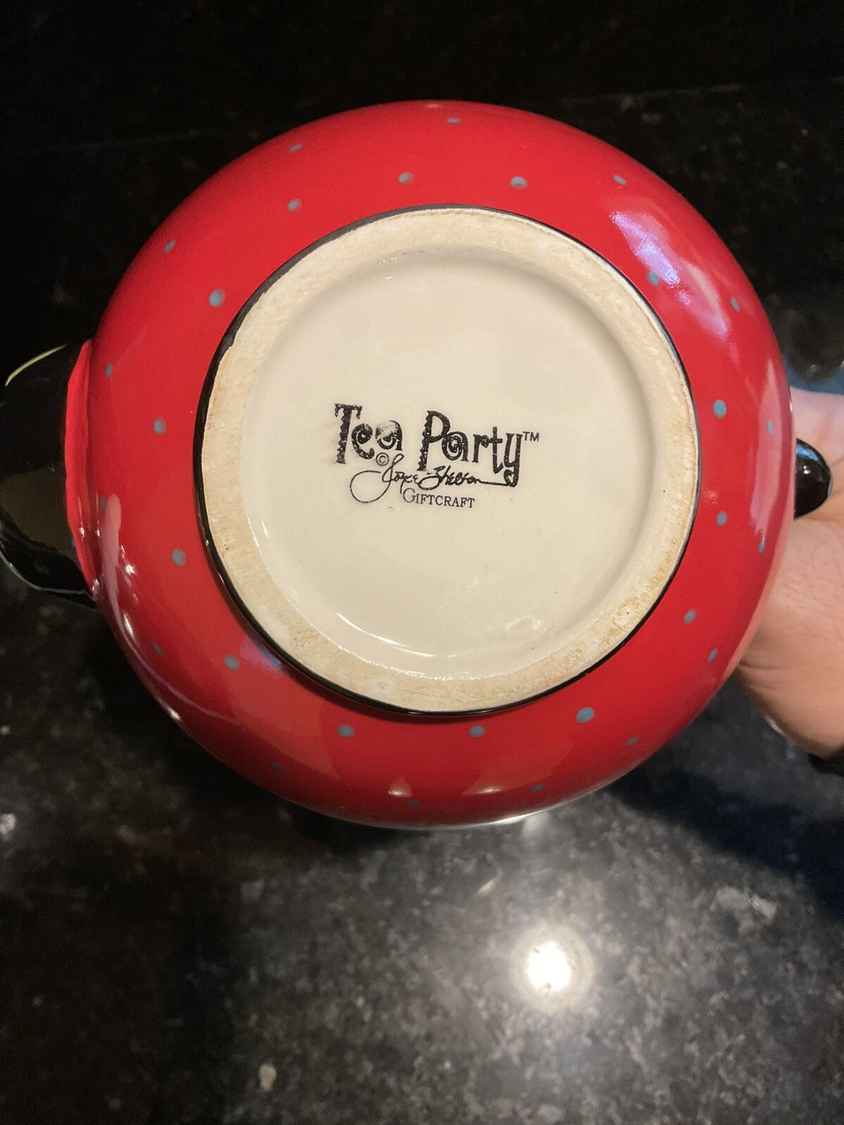 JOYCE SHELTON GIFTCRAFT TEA PARTY TEA POT eBay