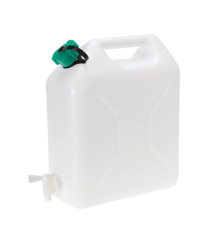 10 Liter Camping-Wasserkanister Mit Hahn – Lebensmittelechter PC-Kunststoff, Leicht & Robust