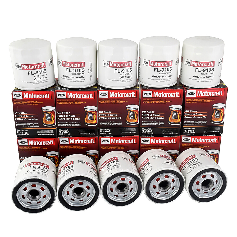 10pack Genuine Motorcraft Professional Engine Oil Filter FL-910S BE8Z-6731-AB