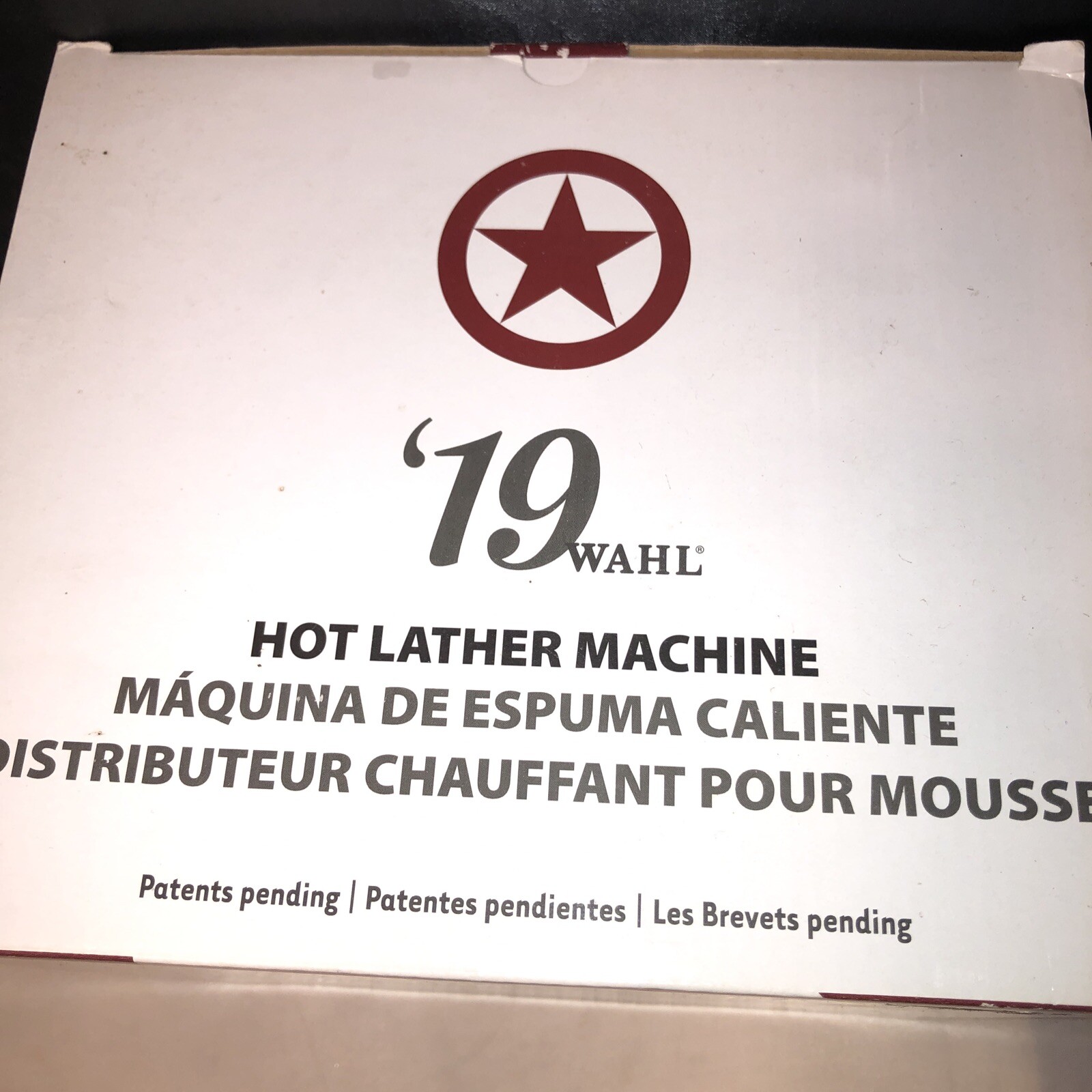 WAHL Professional Barber Hot Lather Dispenser / Hot Lather / W Liquid Pump New eBay