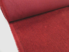 LAURA ASHLEY DANAWAY CRANBERRY RED Chenille Weave Upholstery Fabric