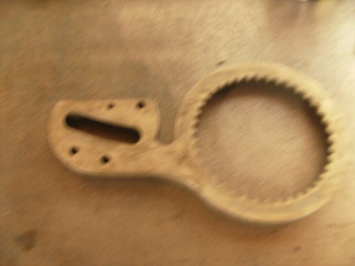 A Hamilton Standard Propeller Counterweight Bracket. USED.