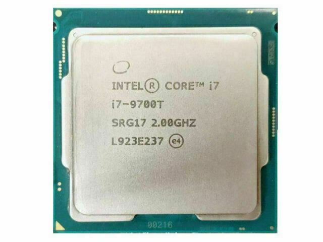 Intel Core I7-9700T 2.0Ghz 8-Core CPU Processor (SRG17) for sale 