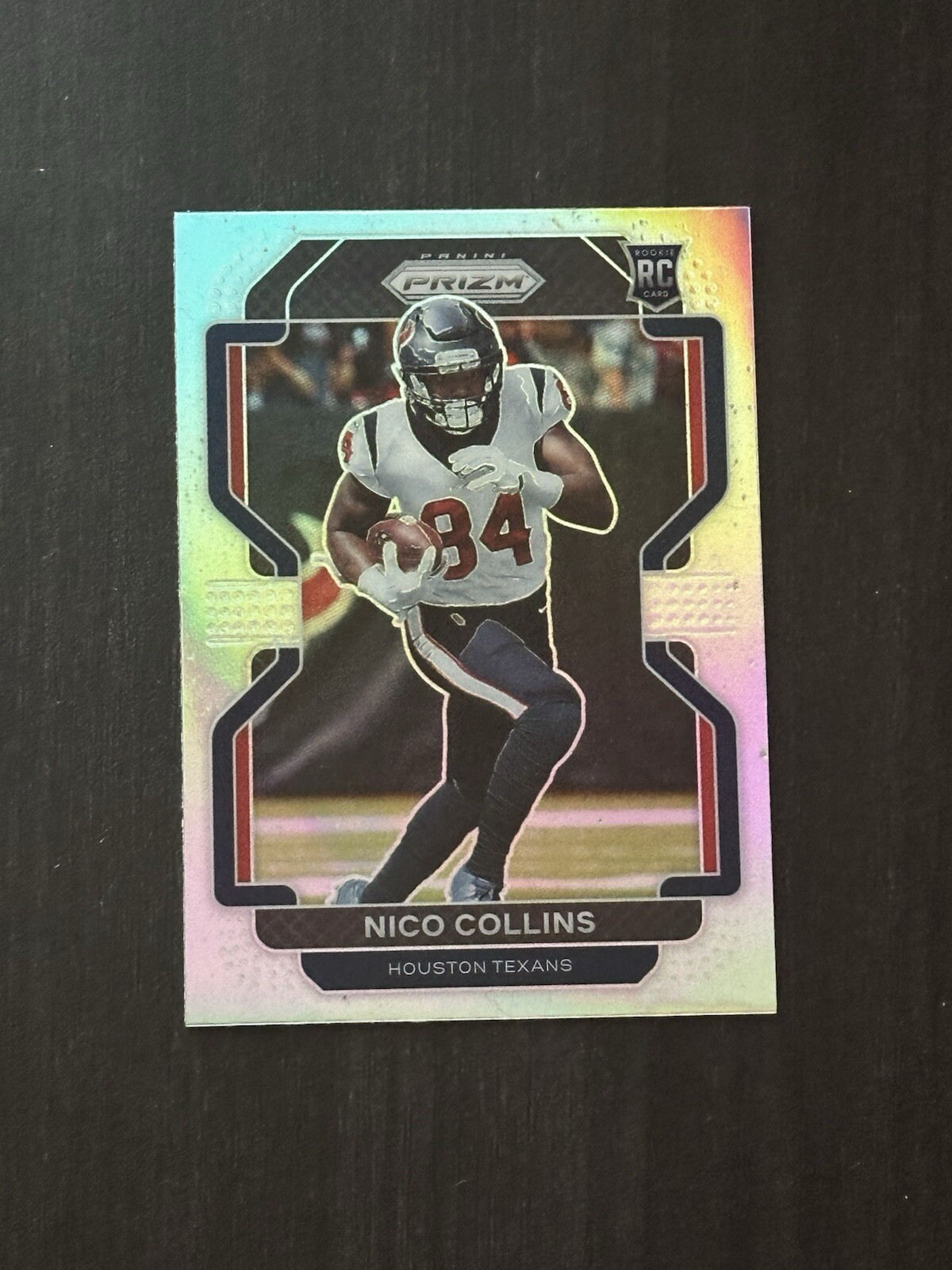 Nico Collins Panini Prizm #V360 Variation-Silver