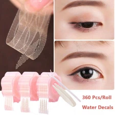 360PC Double Eyelid Tape Invisible Adhesive Eye Lift Strips Makeup Lace Stickers