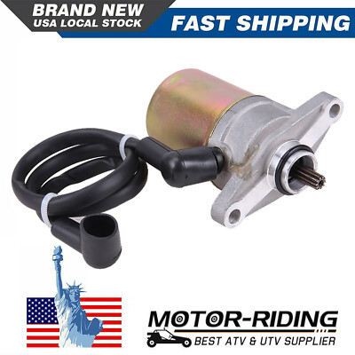 US 10 Teeth Electrical Starter Motor Fits Eton ATV TXL-50 Impulse 50cc 0450532