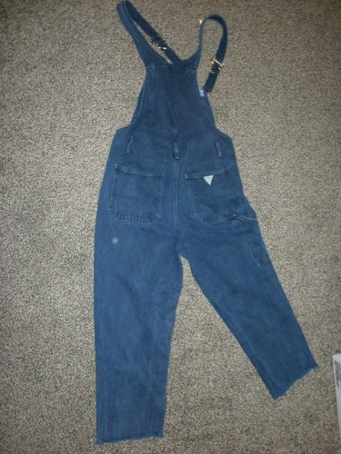 guess colorblock overalls