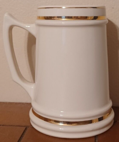 Vtge 60's University of Florida Gator Large Mug Stein Gold Trim Attleboro Mass - Picture 3 of 6