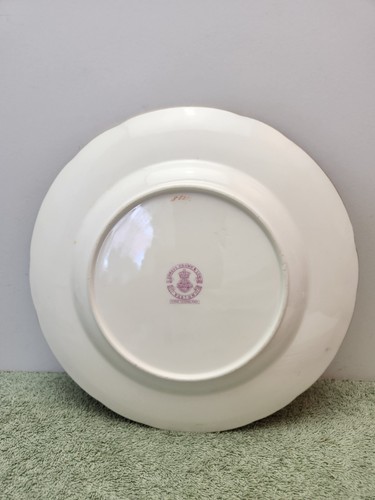 Antique Mintons Cobalt Blue Gold 9 3/4” Plate Made For Shreve Crump & Low Boston - Picture 5 of 8