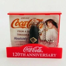 Coca Cola Memorial Figure Collection Straight Bottle120th Anniversary Japan 2006