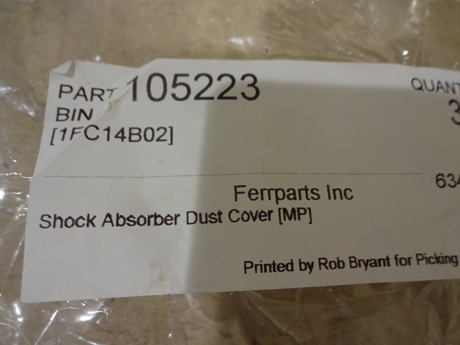 Ferrari 206,208,246,275,308,328,Many Others Shock Absorber Dust Cover P/N 105223