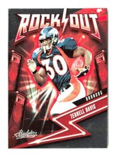 2023 Panini Absolute Football ROCK OUT INSERT #1-20 Complete your Set Pick Card