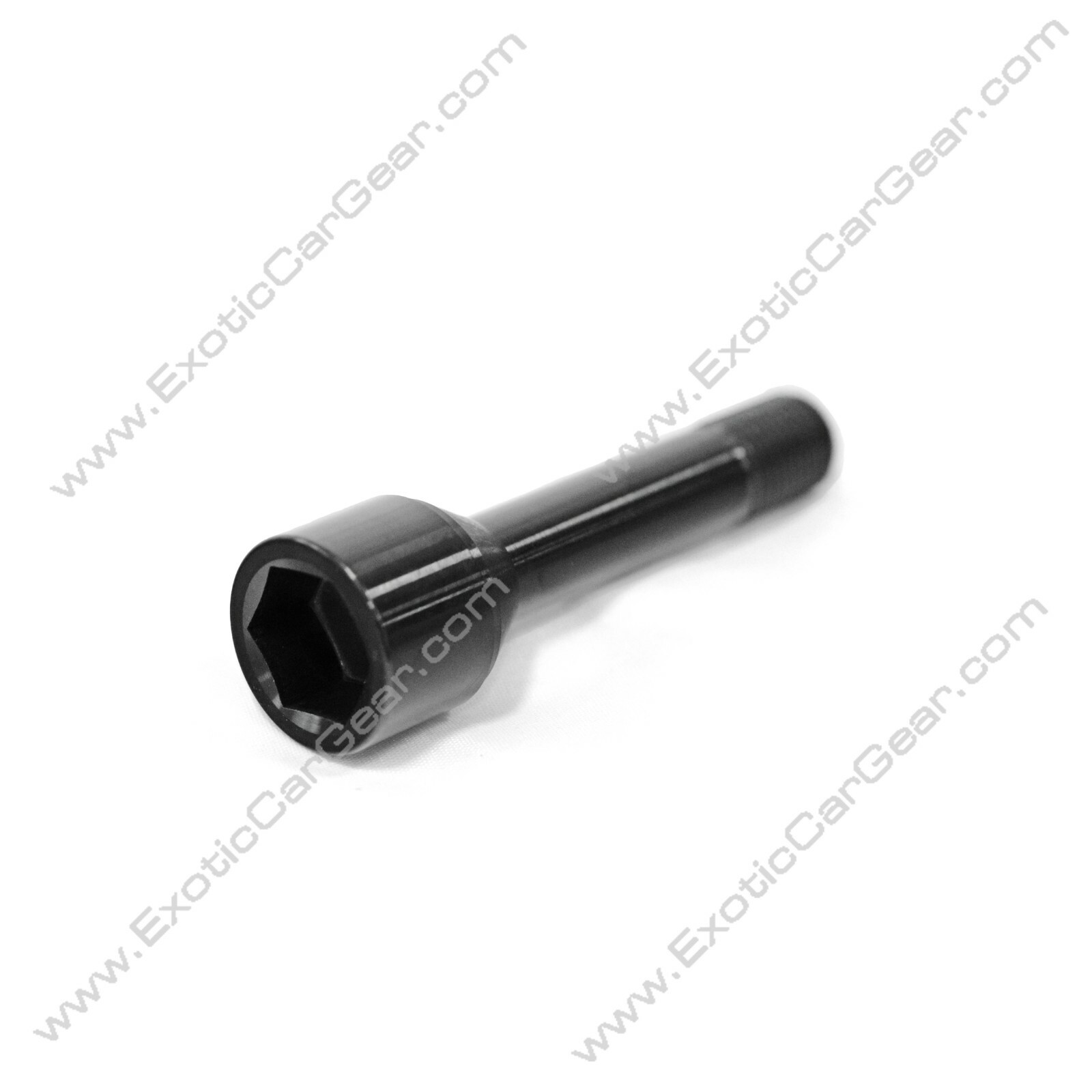 Ferrari 62mm Extended Titanium Wheel Bolts - Black Finish