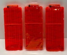 Nerf N-Strike Elite 12 Round Magazine Clip Lot of 3