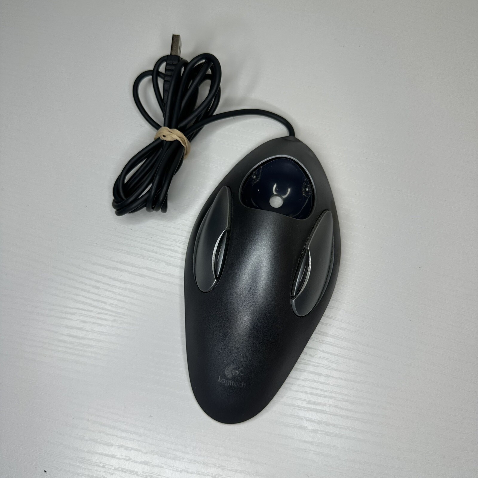 Logitech Trackman TBC21 Marble Mouse Track Ball USB NO Trackball