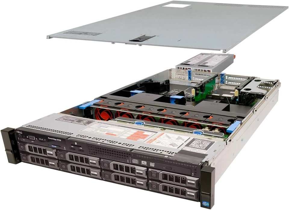 Dell PowerEdge R730 Rack Mount Server | 2x E5-2630V3 | 128GB RAM H730 | 4 x 3TB - Image 2 of 4