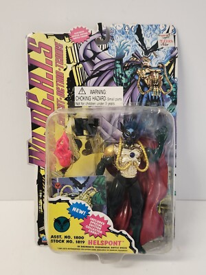 WildCATS Action Figure Helspont Daemonite Ceremonial Battle Dress 1994 Playmates