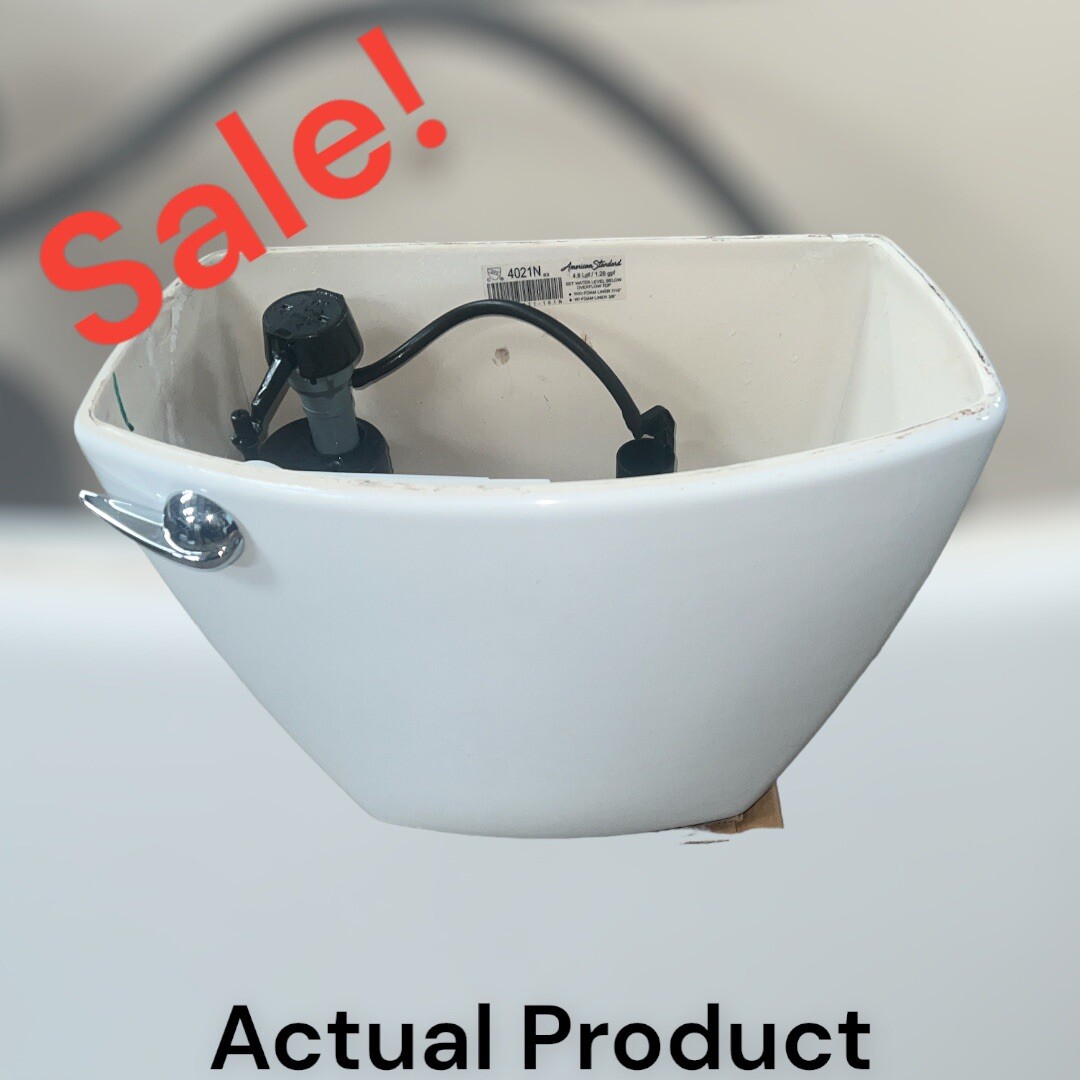 American Standard Cadet 3 1.28 GPF Single Flush Toilet Tank Only in