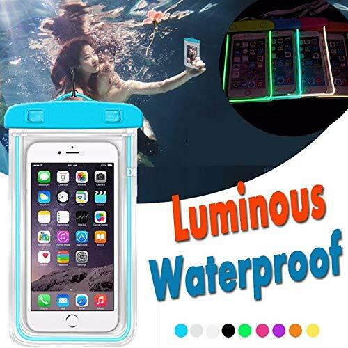 Custodia Impermeabile Waterproof Fluorescente per Cellulare Smartphone 6 Pollici - Foto 1 di 11