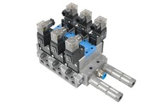 FESTO valve terminal 3 x 5/2 JMN1H-5/2-D-2-C 159702 MSN1G-24V VDMA 2-4 345-DA-DV