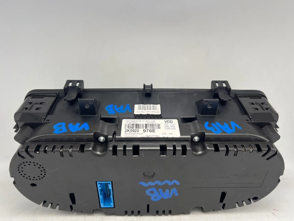 2014 VOLKSWAGEN CADDY 1.6D-M SPEEDOMETER/DASH CLOCKS 2K5 920 976 E — 第 4/4 张图片