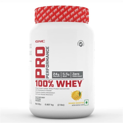 GNC Pro Performance 100% Whey Protein Powder Choose Size & Flavour - Picture 10 of 15