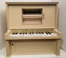 1960s J. Chein  co. Piano Lodeon player piano Mini Automatic non working 