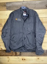 Oil  Gas Safety Supply FR Lightweight Jacket Full Zip Flame Resistant Large
