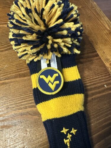 WEST VIRGINIA MOUNTAINEERS DRIVER HEADCOVER NCAA WVU Head Cover Rocket Tour Golf - Bild 3 von 8