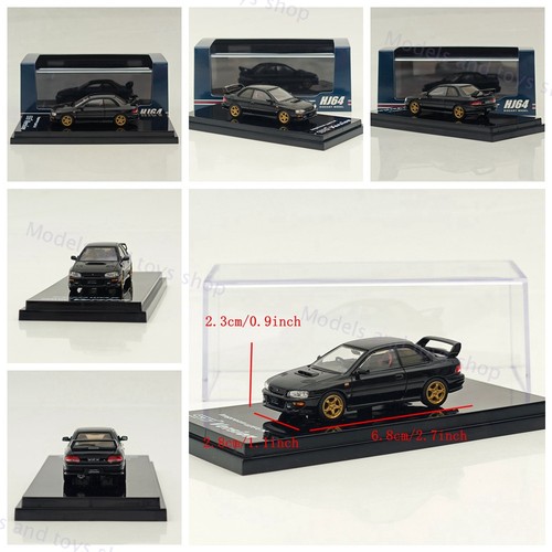 Hobby Japan 1/64 SUBARU Impreza PURE SPORTS COUPE WRX type R STi Version (GC8) V - Picture 16 of 16
