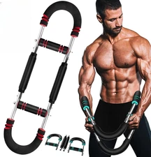 Saker Twister Arm Trainer Chest Workout Equipment 40-100lb Adjustable Arm Train