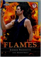 2024 Topps Chrome U.S. Olympics Hopefuls #F-6 Jimmer Fredette Flames